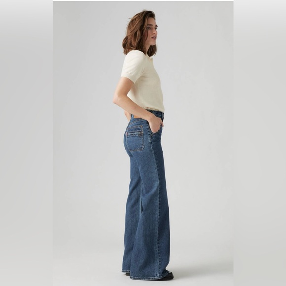 Levis Women's Ribcage Bell Premium Jeans Size- 28x30 (New With Tags ) - Picture 9 of 9
